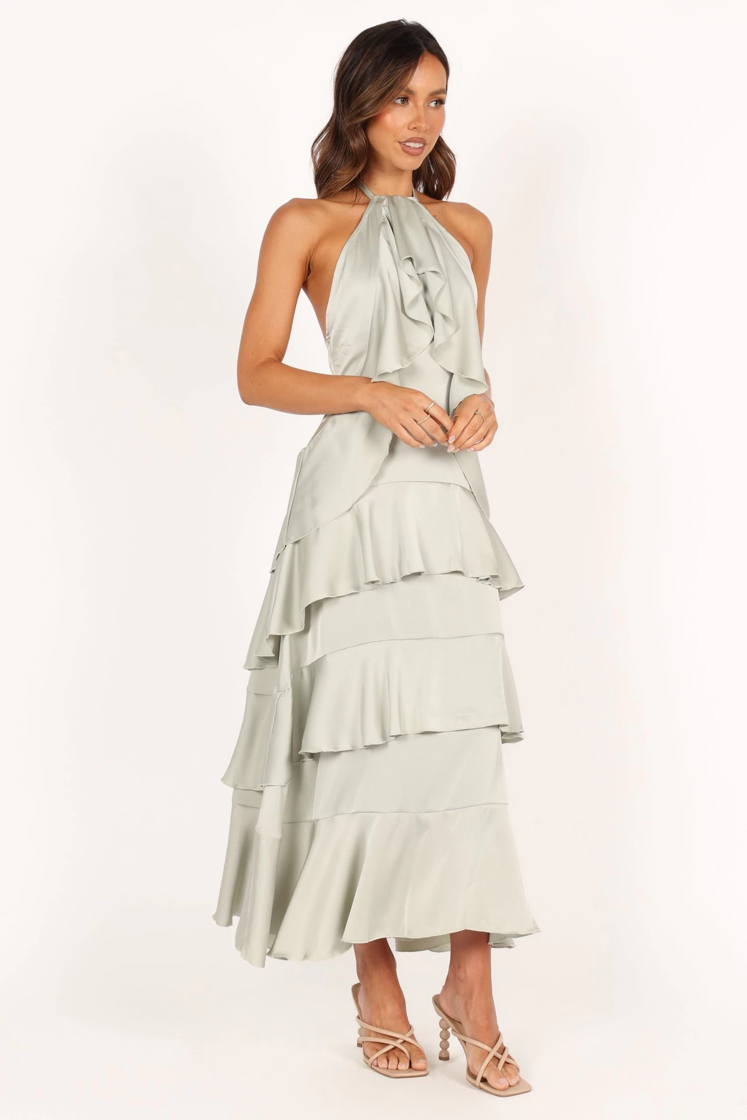 Rhean Maxi Dress - Sage - Image 5