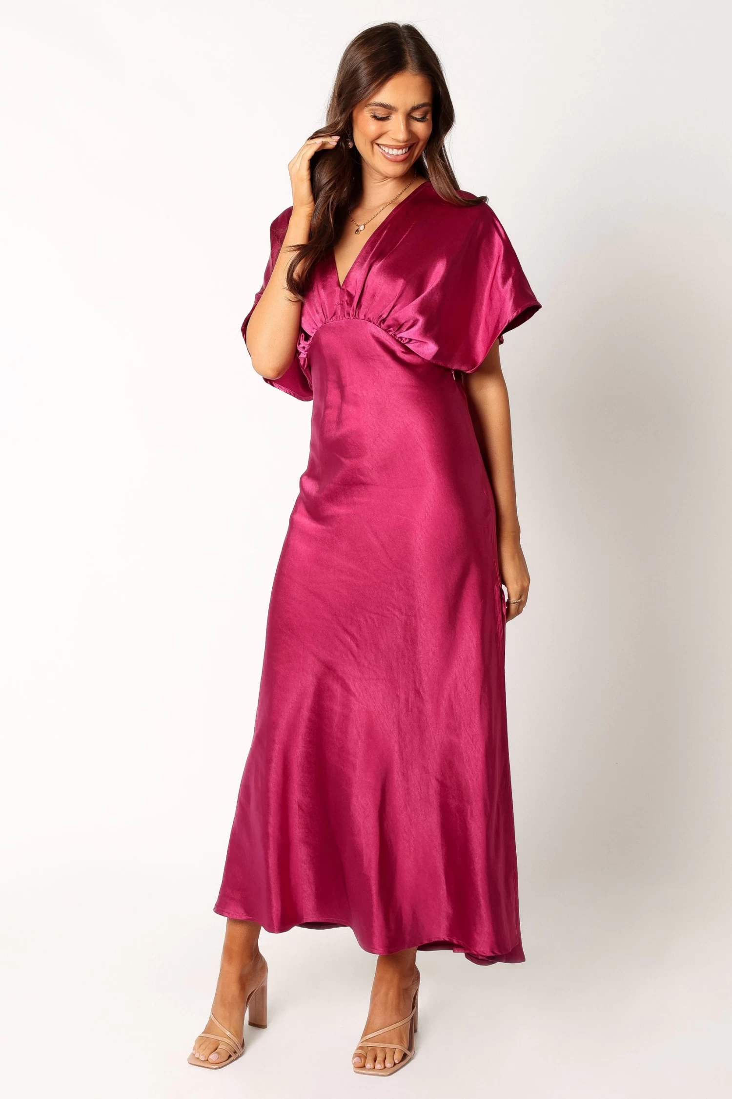 Ricki Maxi Dress - Magenta