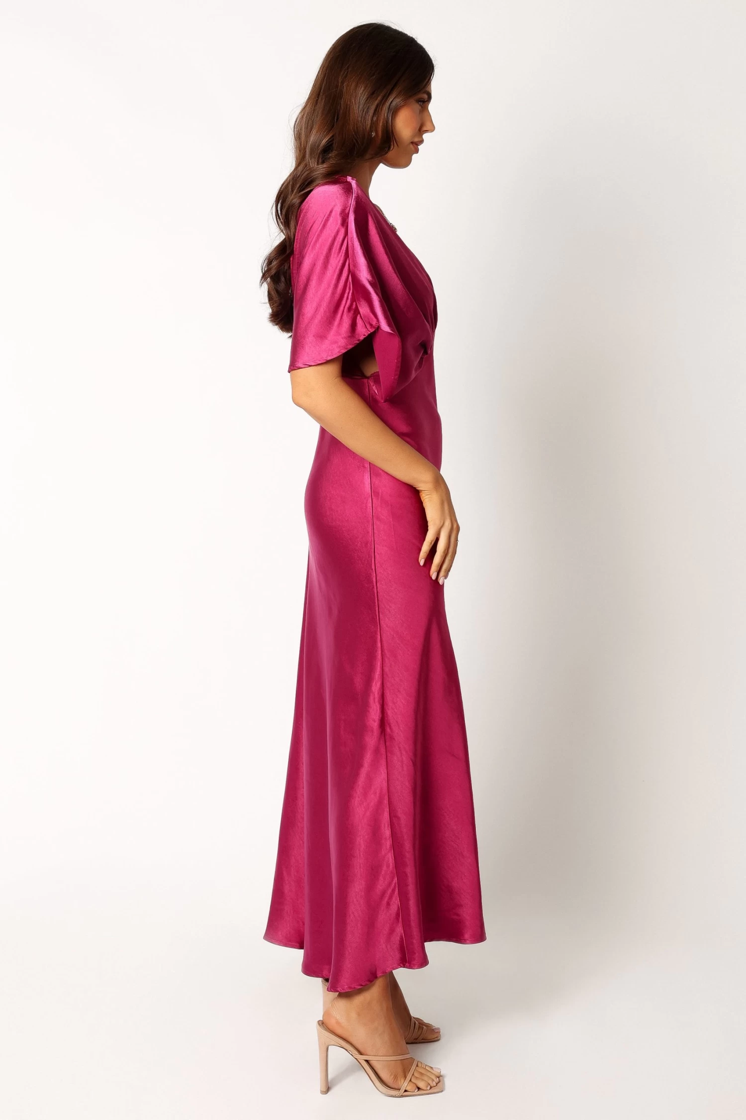 Ricki Maxi Dress - Magenta - Image 6