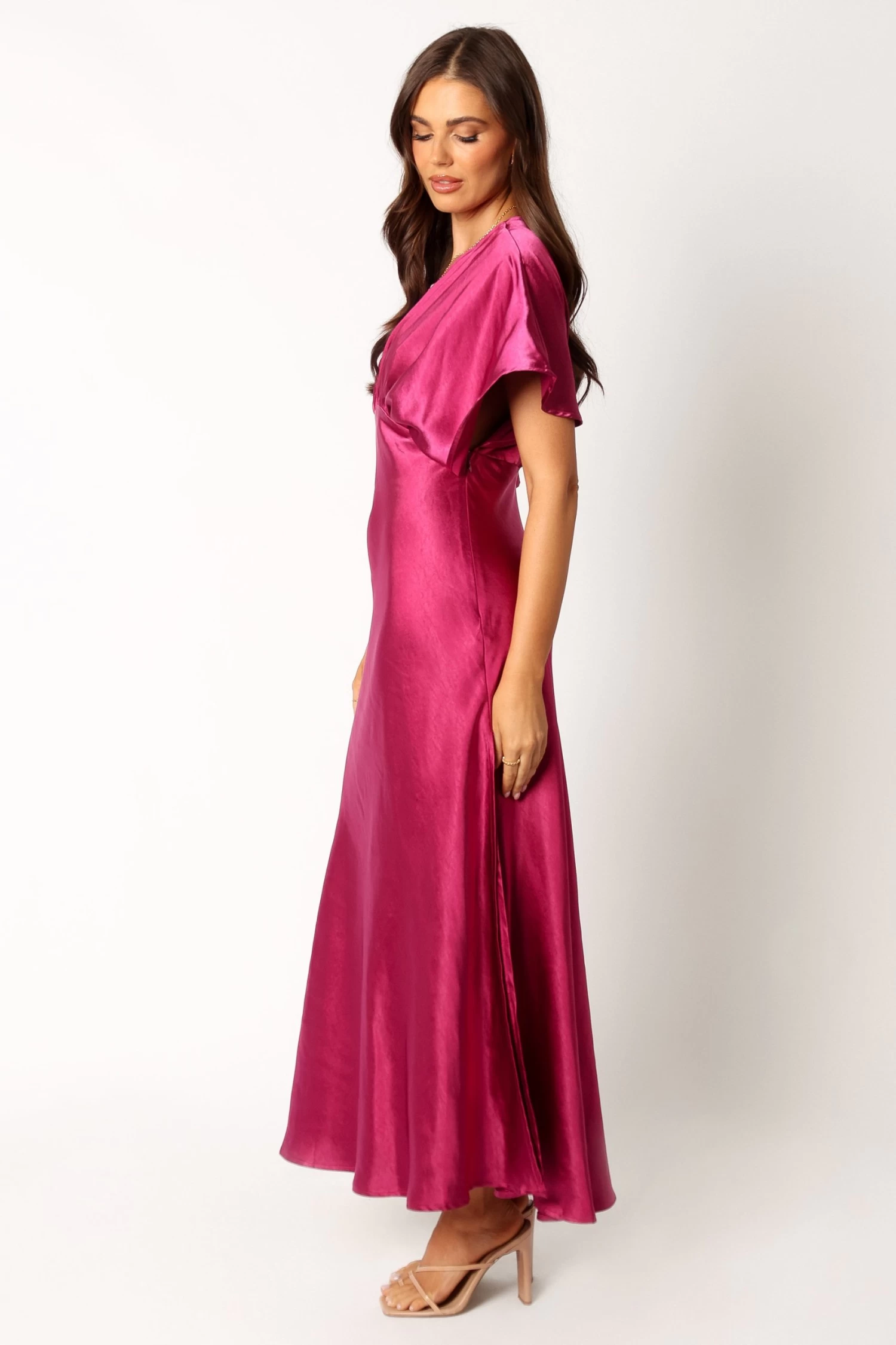 Ricki Maxi Dress - Magenta - Image 8