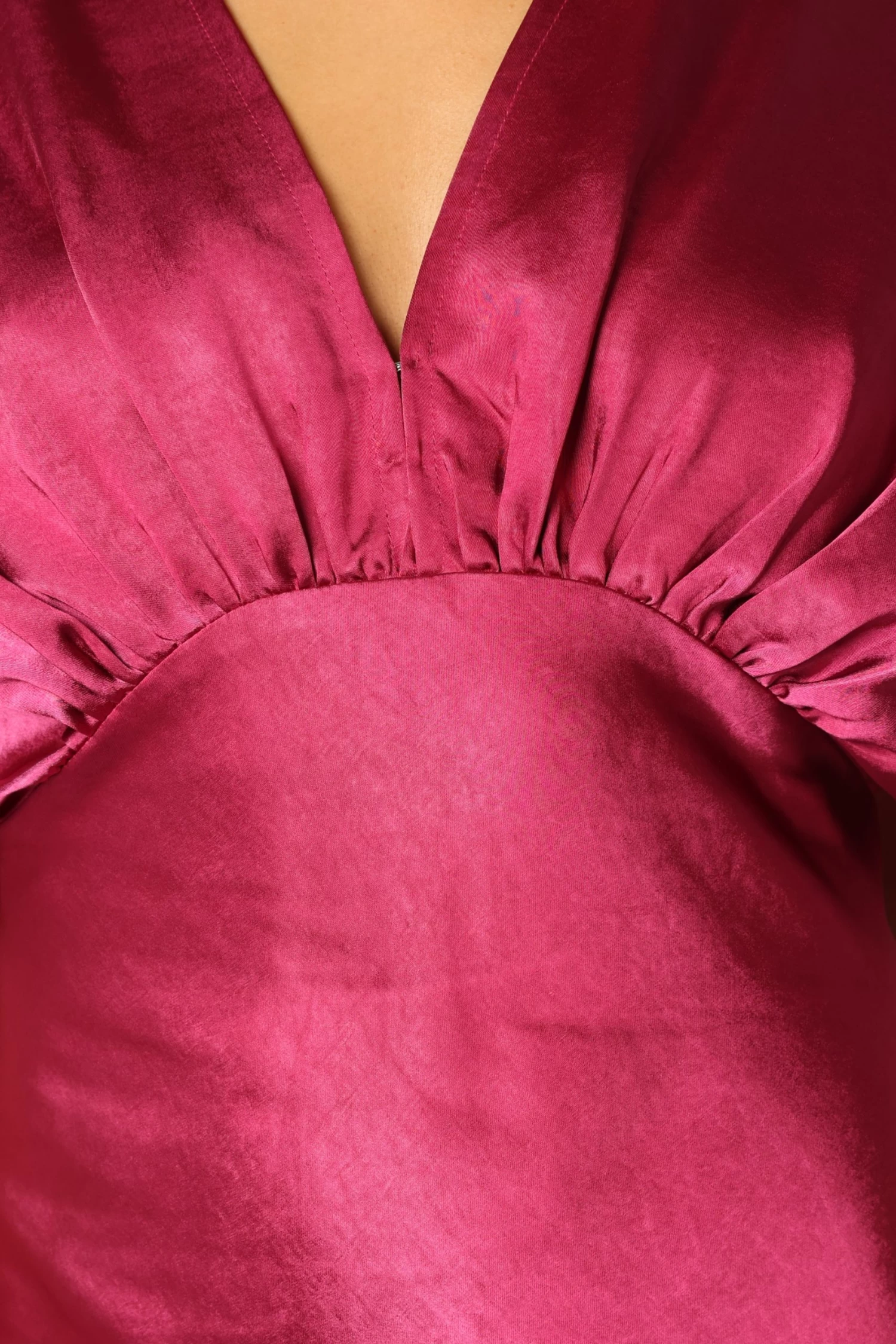 Ricki Maxi Dress - Magenta - Image 9