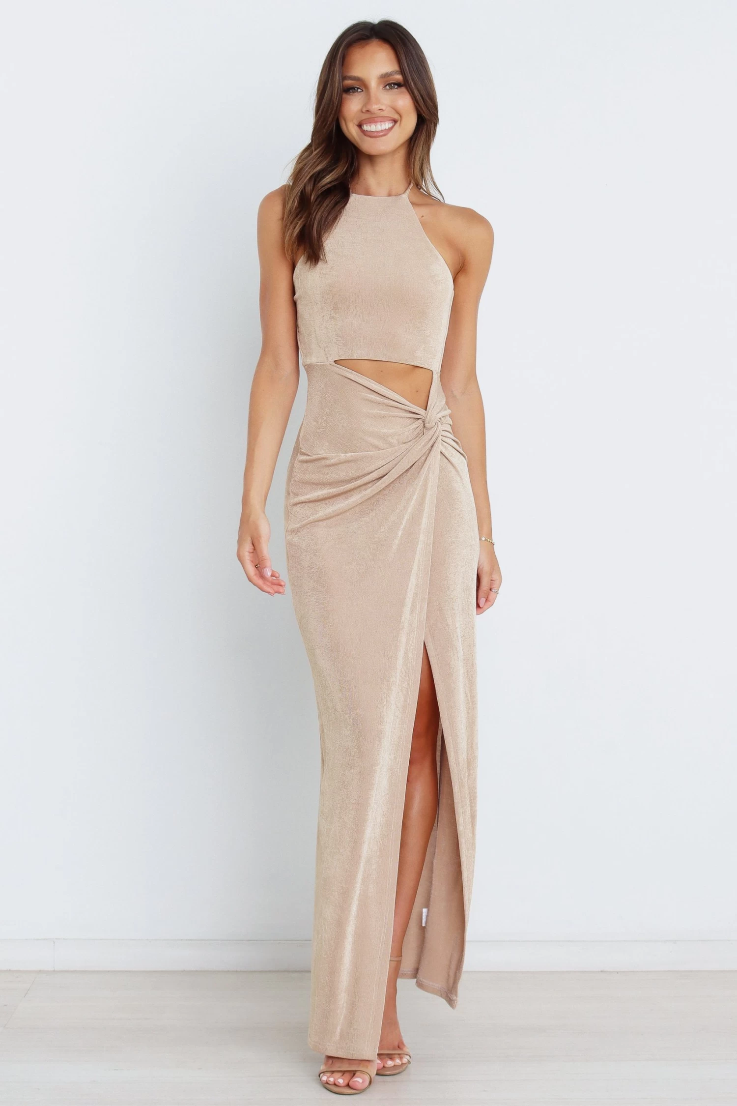 Scarlette Dress - Gold - Image 3