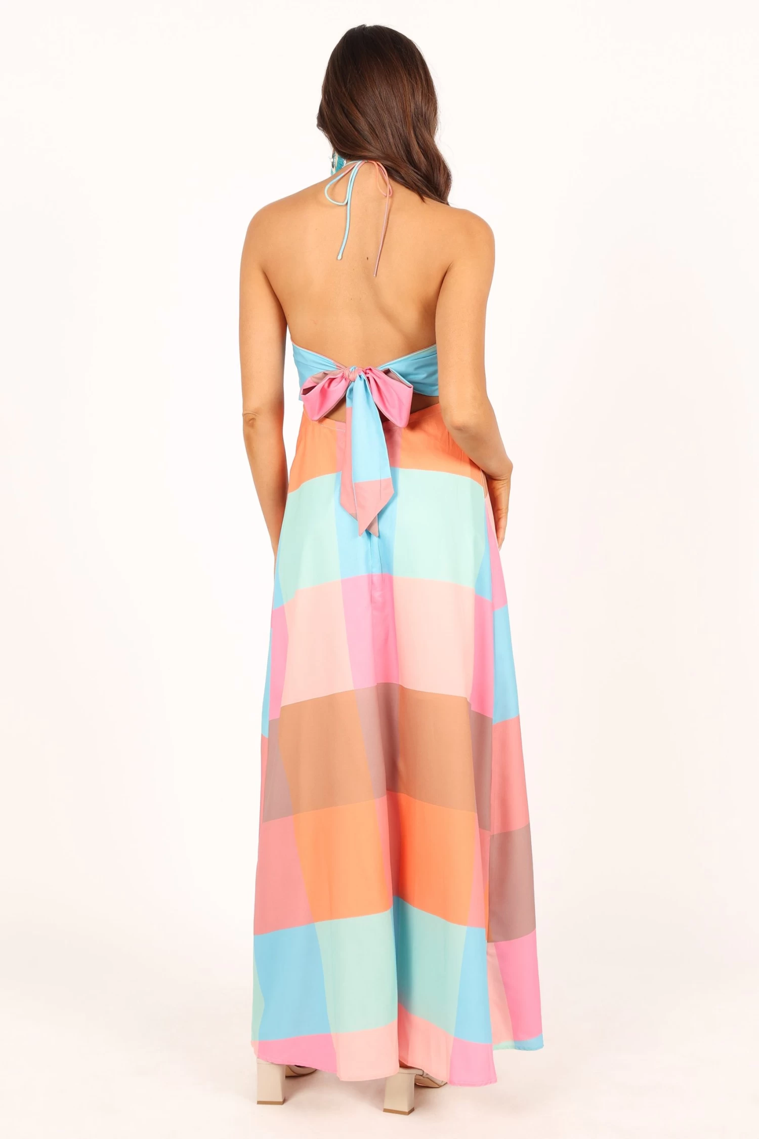 Sundae Halterneck Maxi Dress - Multicoloured - Image 4