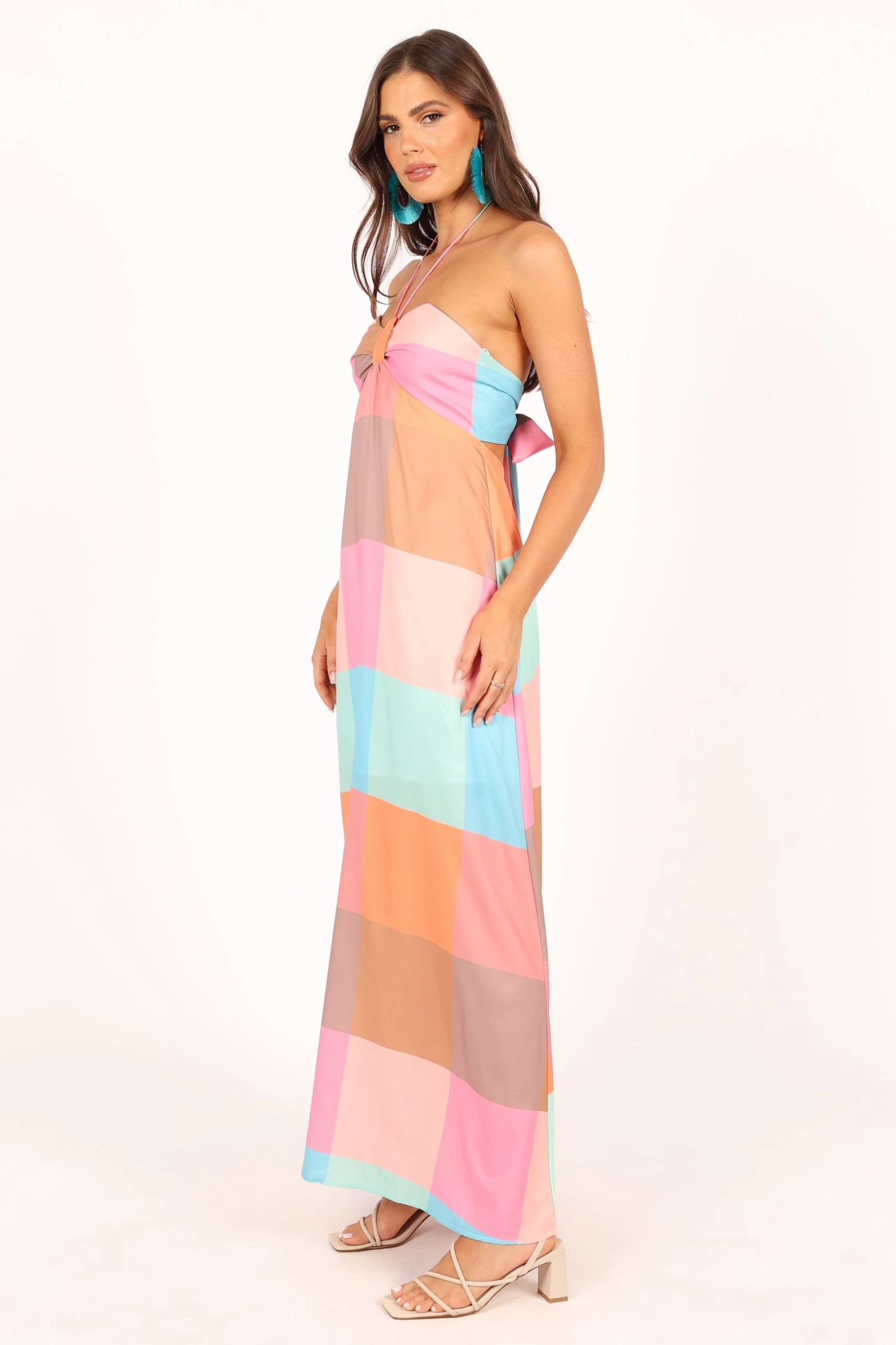 Sundae Halterneck Maxi Dress - Multicoloured - Image 6