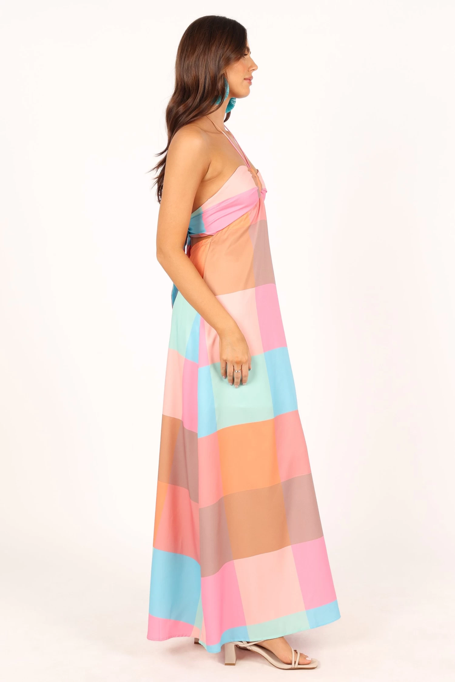 Sundae Halterneck Maxi Dress - Multicoloured - Image 8