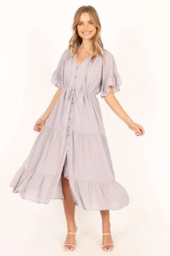 Willow Midi Dress - Cloud