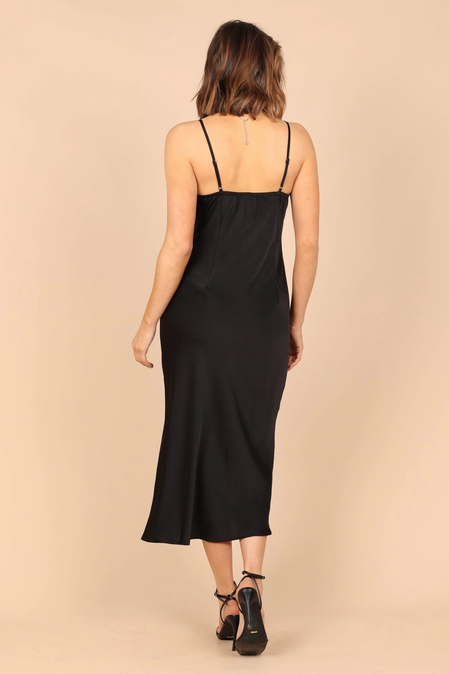 Yorelle Midi Dress - Black - Image 3