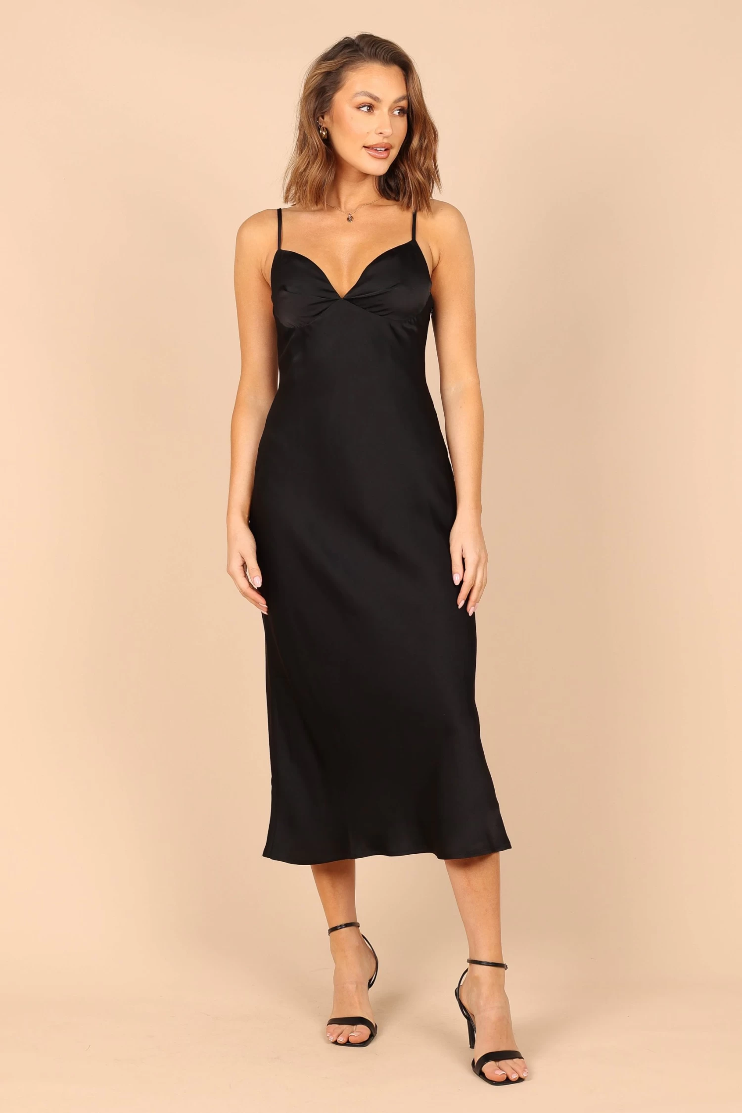 Yorelle Midi Dress - Black - Image 7