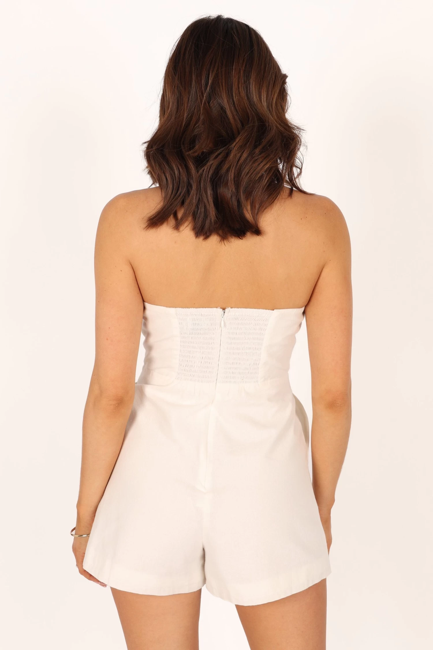 Bambi Bow Romper - White - Image 7